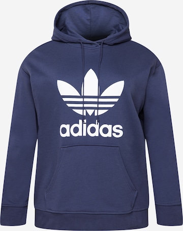 ADIDAS ORIGINALS Sweatshirt in Blue: front