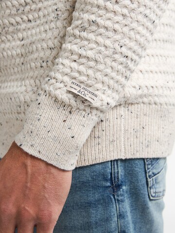 PETROL INDUSTRIES MEN Sweater in White