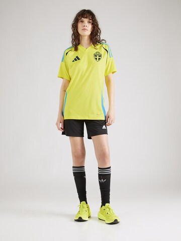 ADIDAS PERFORMANCE - Camisola de futebol 'Sweden 24' em amarelo