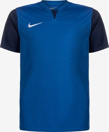 NIKE Funktionsshirt 'Trophy V' in Blau: Vorderseite
