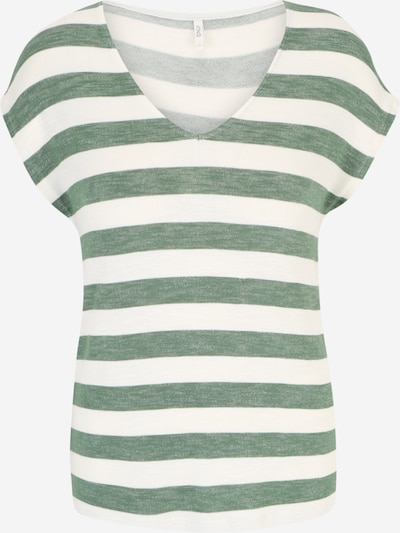 Only Tall قميص 'LIRA' بـ أخضر غامق / أوف وايت, عرض المنتج
