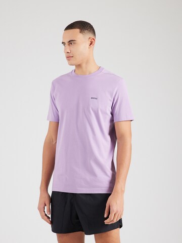 BOSS Shirt in Purple: front