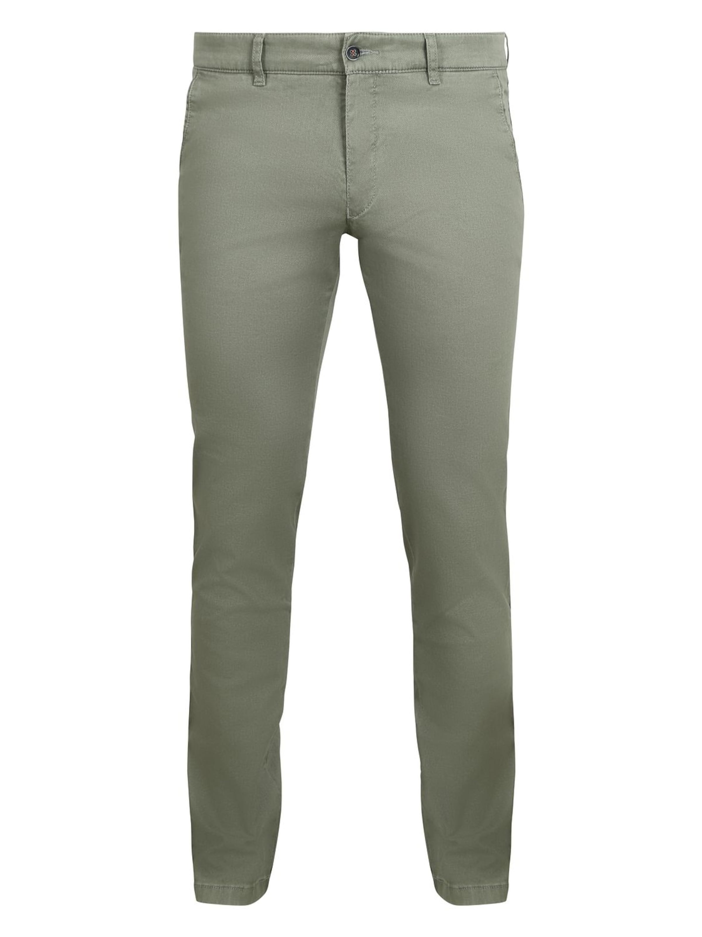 Regular Pantalon chino 'Pico' Suitable en vert : devant