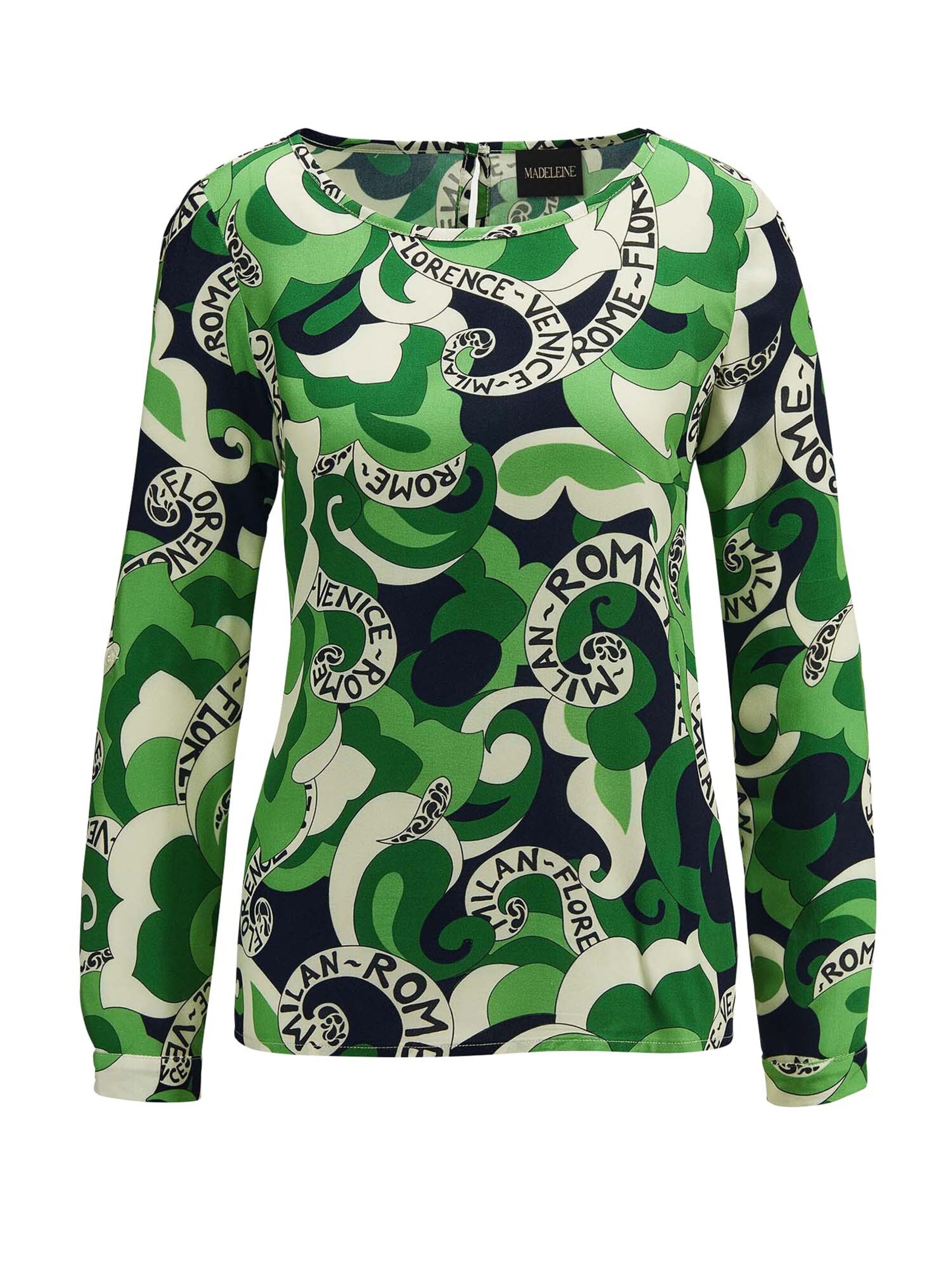 Chemisier MADELEINE en vert : devant