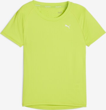 T-shirt fonctionnel PUMA en vert : devant