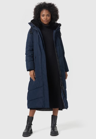 mėlyna NAVAHOO Žieminis paltas 'Hingucker XIV': priekis