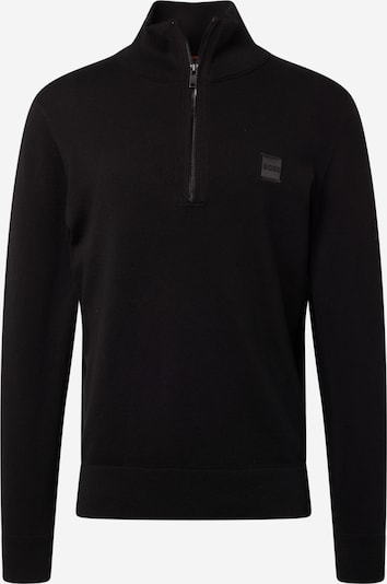 BOSS Sweater 'Kanobix' in Anthracite / Black, Item view