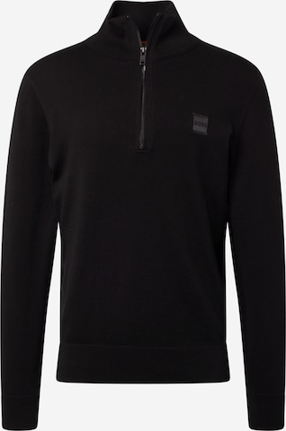 BOSS Orange - Pullover 'Kanobix' em preto: frente