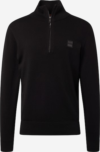 BOSS Orange Pull-over 'Kanobix' en anthracite / noir, Vue avec produit