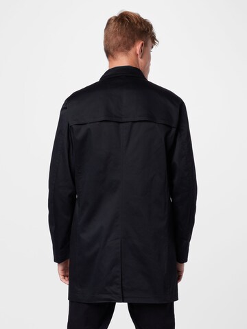 SELECTED HOMME Between-Seasons Coat in Black