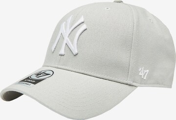 47 Cap in Grey: front