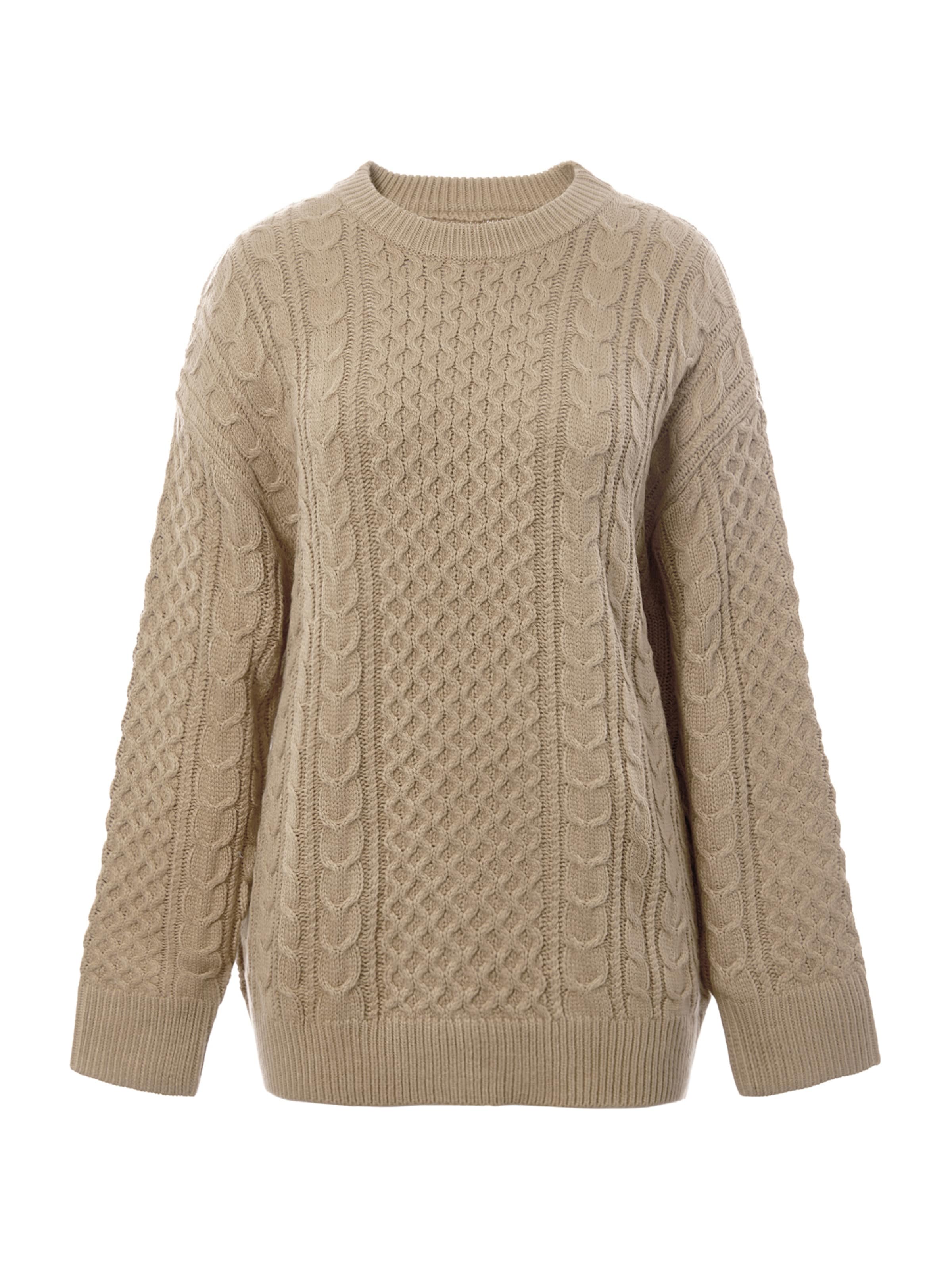 Imily Bela Oversized neulepaita värissä ruskea: etupuoli