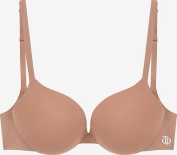 GOD SAVE QUEENS Biustonosz 'Second Skin Ultimate Push-Up Bra' w kolorze beżowy: przód