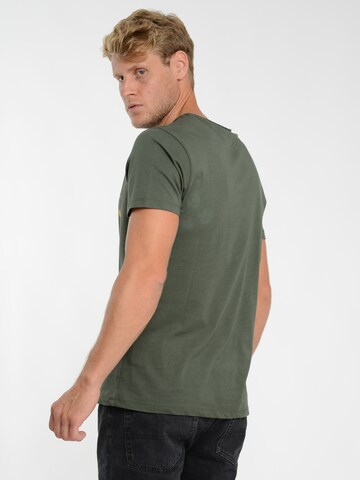 TOP GUN Shirt ' TG22011 ' in Groen
