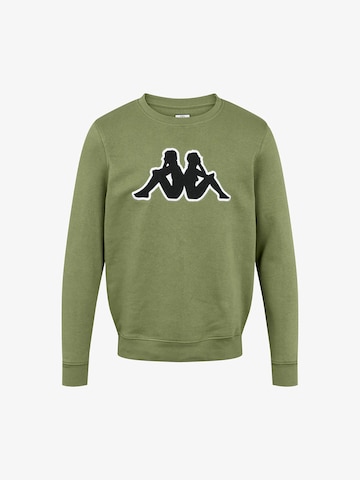 Sweat-shirt 'Airvit' KAPPA en vert : devant