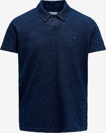 T-Shirt Salsa Jeans en bleu : devant