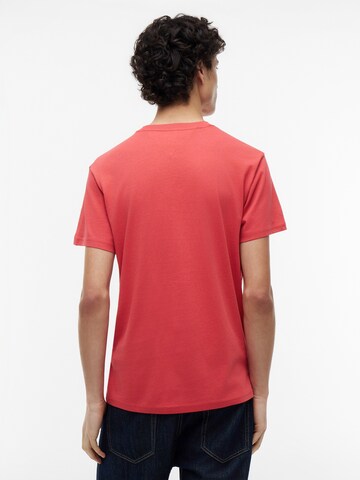 Tommy Jeans Тениска в червено