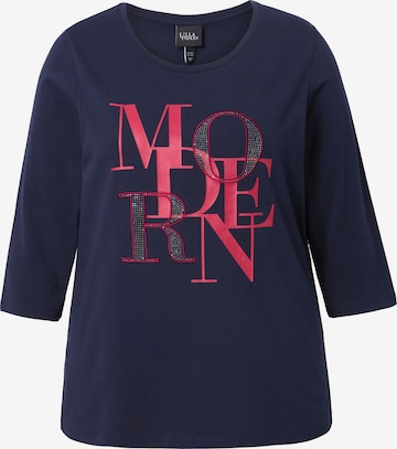 Ulla Popken Shirt in Blau: Vorderseite