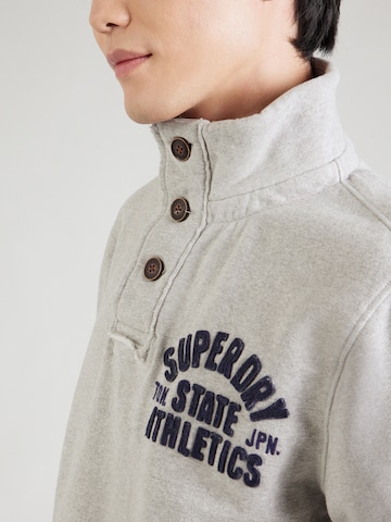 Superdry - Sweatshirt em cinzento