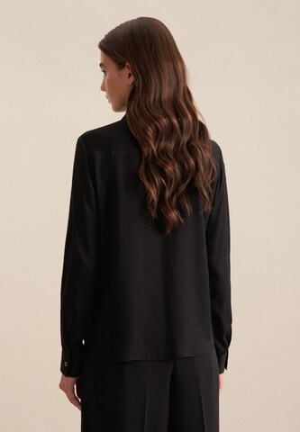 SEIDENSTICKER Bluse in Schwarz