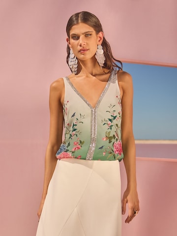 love & roses Top in Green