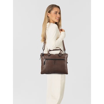 Porte-documents 'Urban Poets' Harbour 2nd en marron