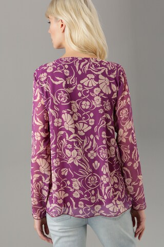 Aniston SELECTED Blouse in Purple