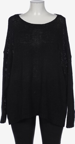 Junarose Sweater & Cardigan in XL in Black: front