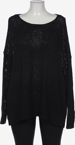 Junarose Sweater & Cardigan in XL in Black: front