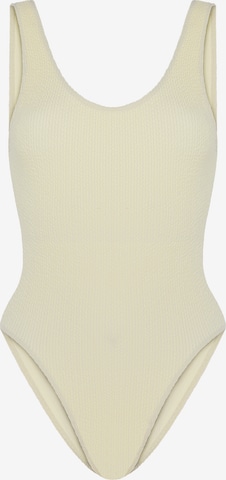 SORBET ISLAND Badeanzug 'Riva' in Beige: Vorderseite