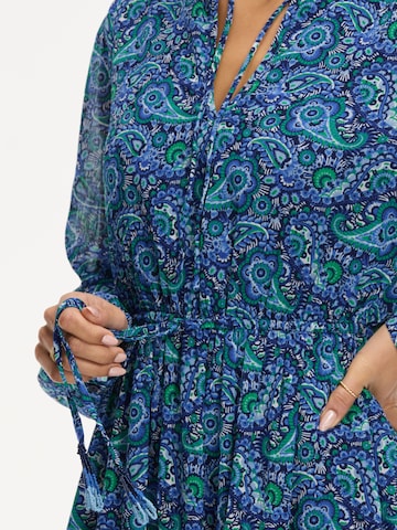 Robe-chemise Shiwi en bleu