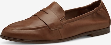 TAMARIS - Sapato Slip-on em castanho: frente