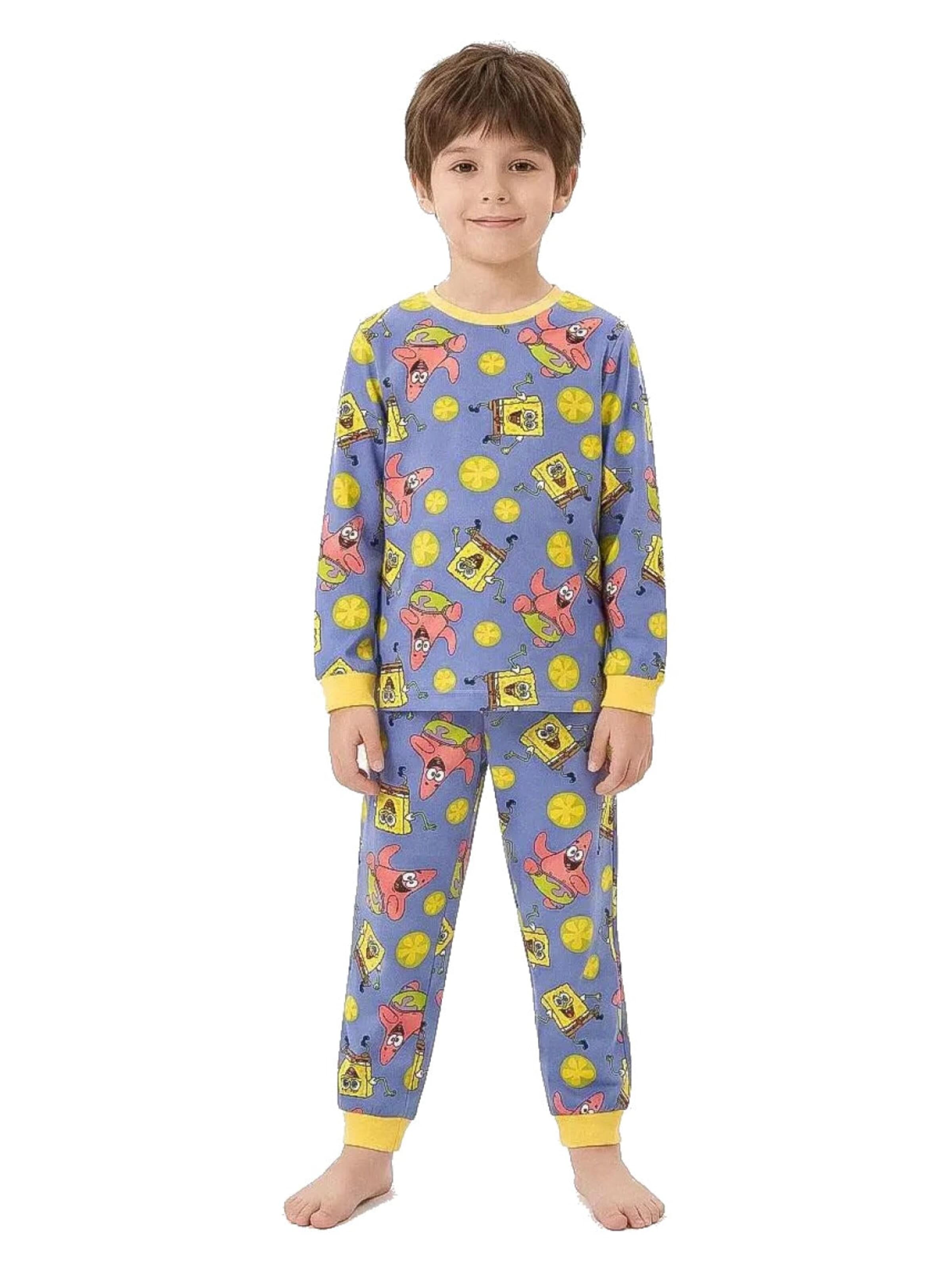 Nickelodeon Pajamas 'SpongeBob en Patrick Ster' in Blue