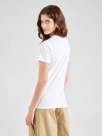 BOSS Orange T-Shirt 'Elogo' in Weiß