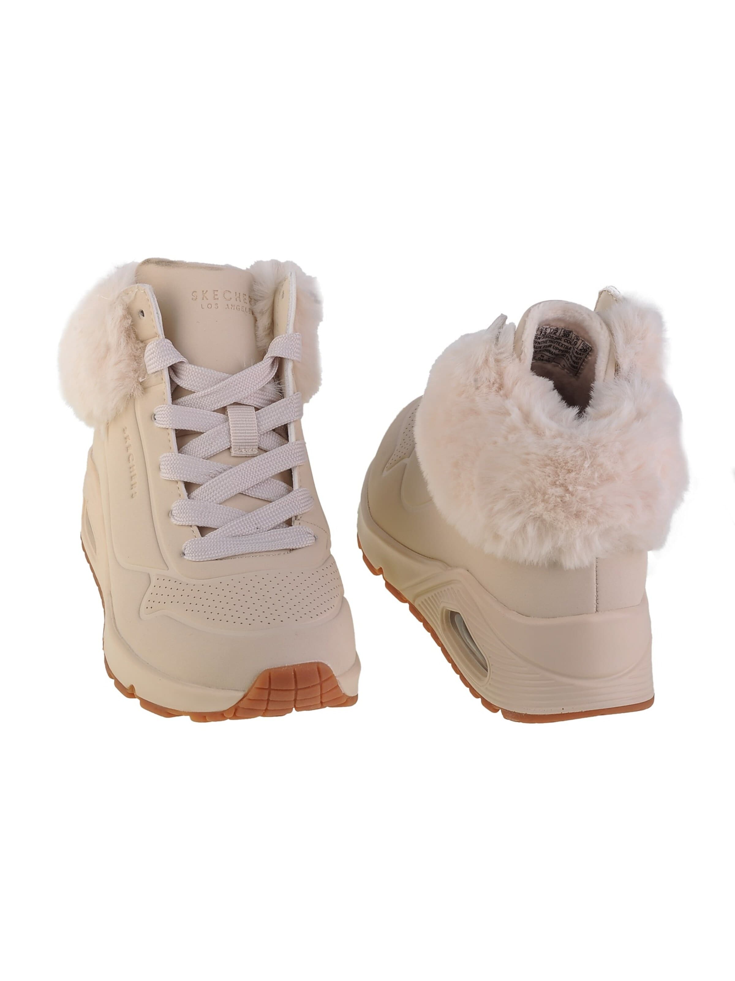 SKECHERS Trainers 'Uno - Fall Air' in Beige