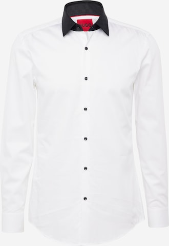 Regular fit Camicia 'Kenno' di HUGO Red in bianco: frontale