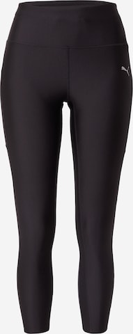 Skinny Pantaloni sport 'Run Ultraform' de la PUMA pe negru: față