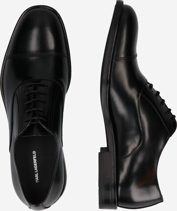 Karl Lagerfeld Lace-Up Shoes 'URANO IV' in Black