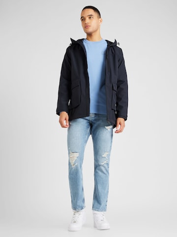 Only & Sons Between-Seasons Parka 'RICK' in Blue