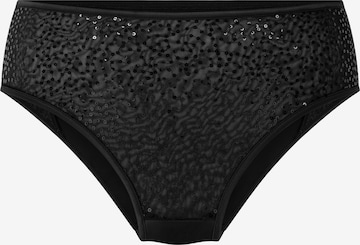 juoda Hunkemöller Moteriškos kelnaitės 'Elle': priekis
