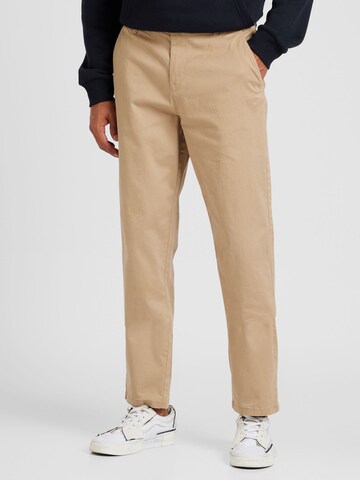 ABOUT YOU Regular Pants 'Jesse' in Beige: front