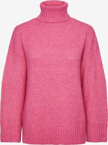 PIECES Pullover 'NANCY' in Pink: predná strana