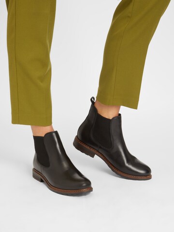 TAMARIS Chelsea boots in Black: front