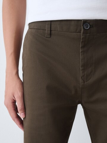 Regular Pantalon chino Next en vert