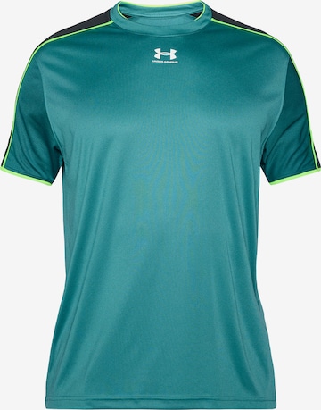 UNDER ARMOUR Functioneel shirt 'Challenger Train' in Groen: voorkant