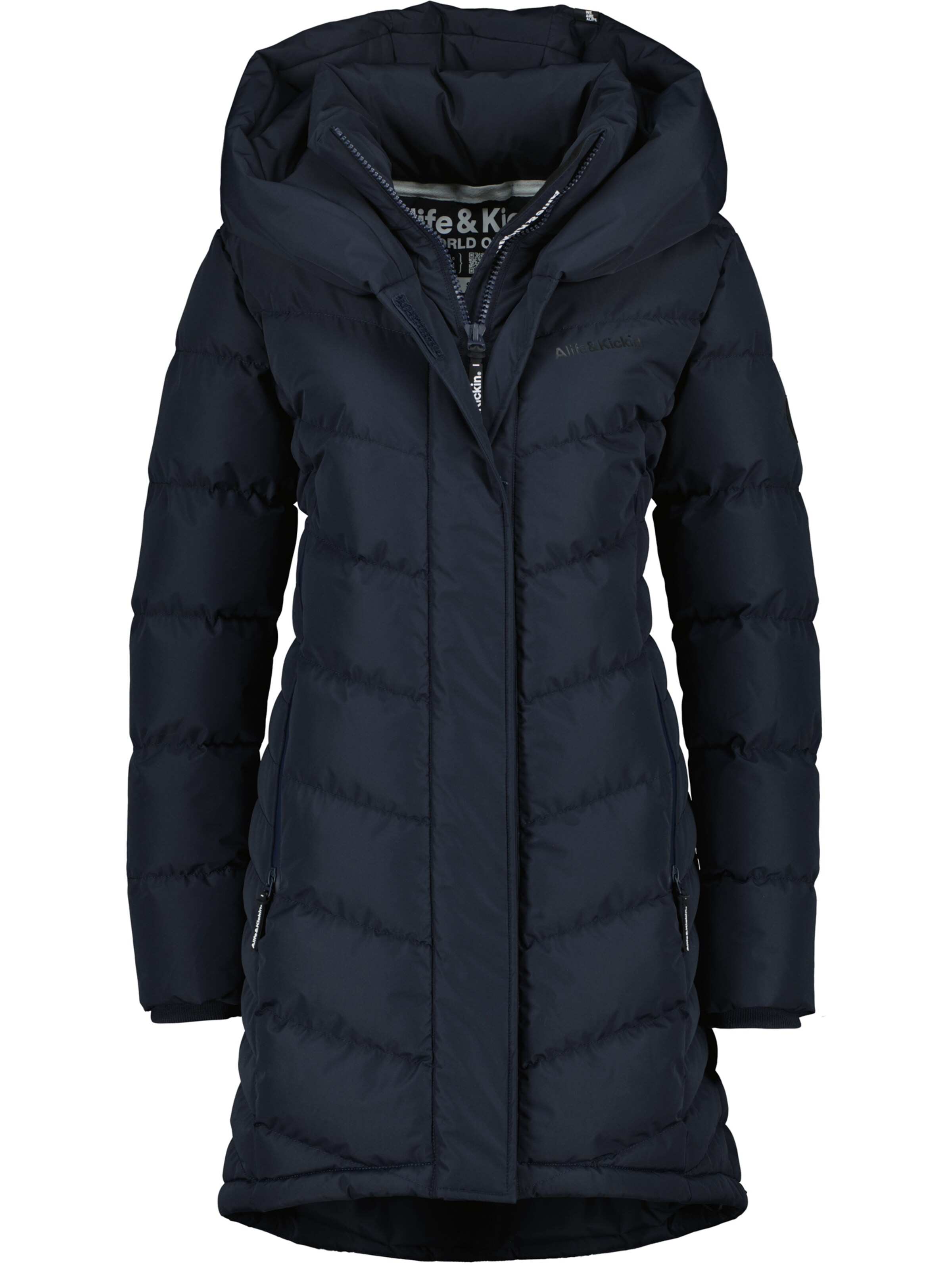 alife & kickin Χειμερινό μπουφάν 'AngelaAK' σε μπλε: μπροστά