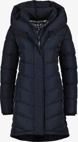 Alife and Kickin Winterjacke 'Angela' in Blau: predná strana