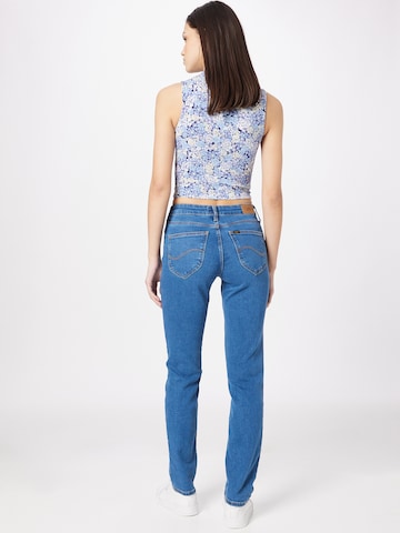 Lee Regular Jeans 'Marion Straight' in Blau