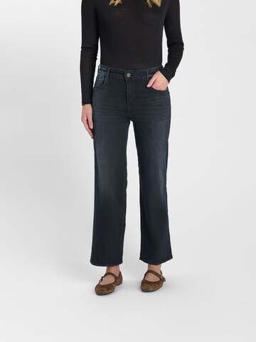 Le Temps Des Cerises Wide leg Jeans in Blauw: voorkant