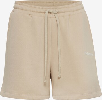 The Jogg Concept tavaline Püksid, värv beež: eest vaates